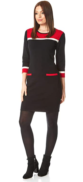 Women Knitted Jumper Dress 1