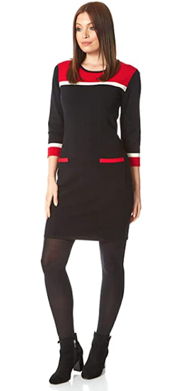 Women Knitted Jumper Dress 1