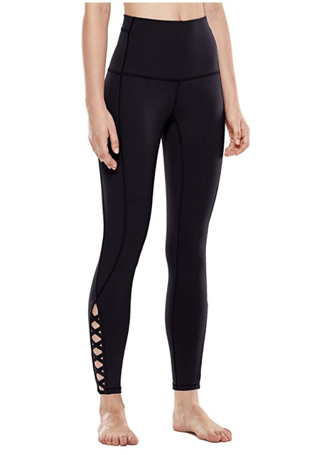 8. CRZ Yoga High-Waist Tummy Control Stretchy Yoga Leggings 1