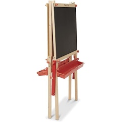 Deluxe Magnetic Standing Art Easel and Chalkboard