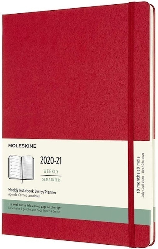 18-Month Extra Large Weekly Planner 2020/2021 with Hard Cover 1