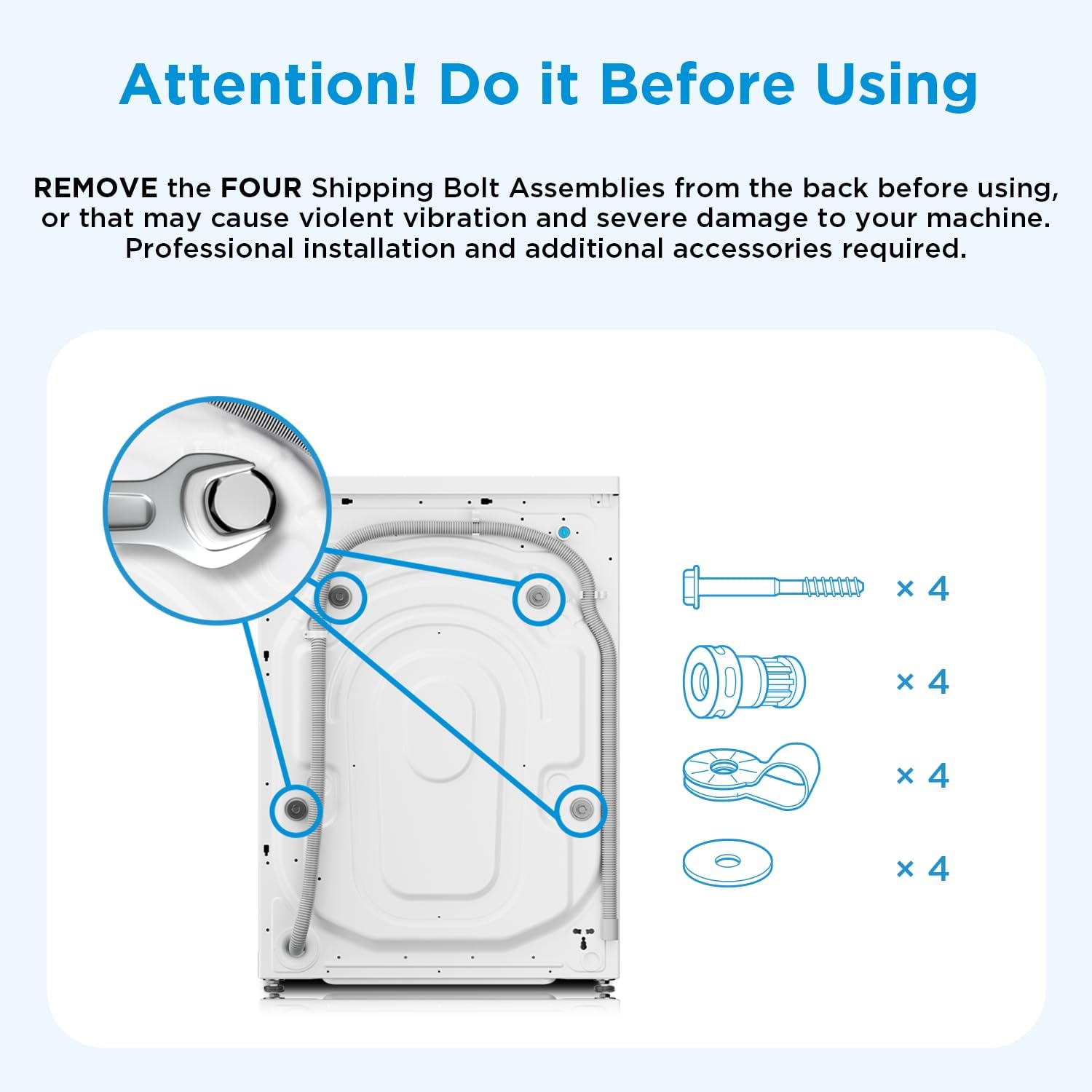 Energy Saving Freestanding Washer Dryer 7