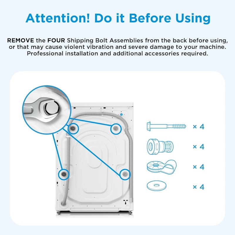 Energy Saving Freestanding Washer Dryer 7