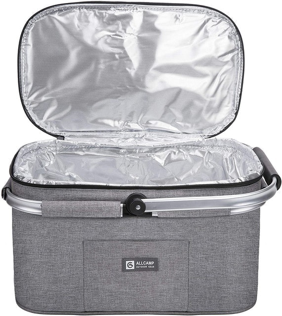 Large Insulated Picnic Basket  2
