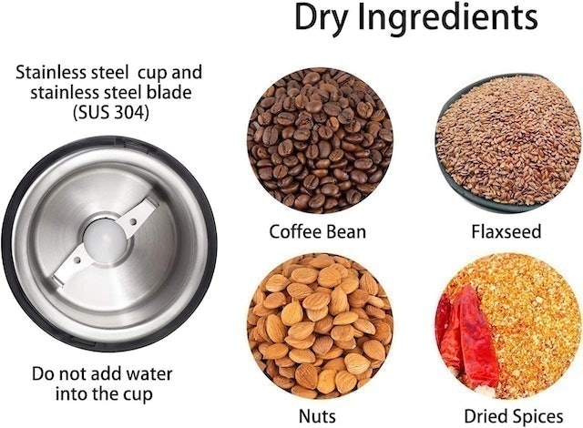 Electric Dried Spice and Coffee Grinder 3