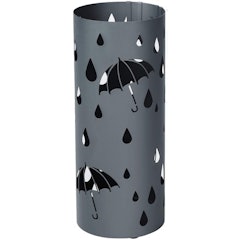 Umbrella Holder with Water Tray and Hooks