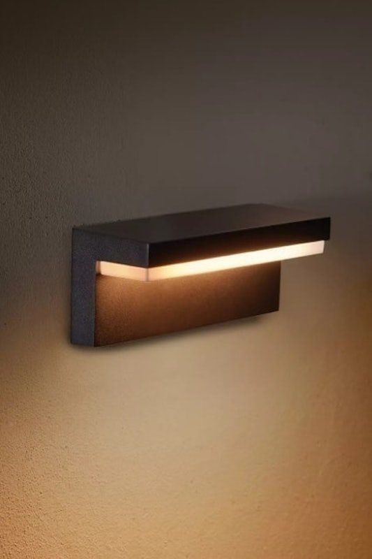 White and Colour Ambiance Nyro LED Smart Outdoor Wall Light 1
