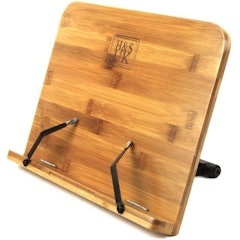 Bamboo Adjustable Cookbook Stand