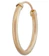 Revere Men's 9ct Yellow Gold 15mm Single Hoop Earring 1