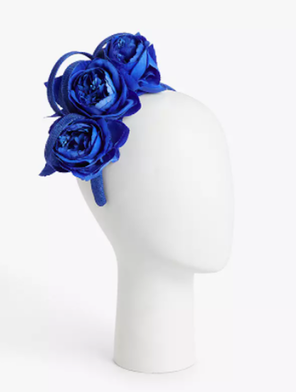 Chloe Triple Flower Fascinator 1