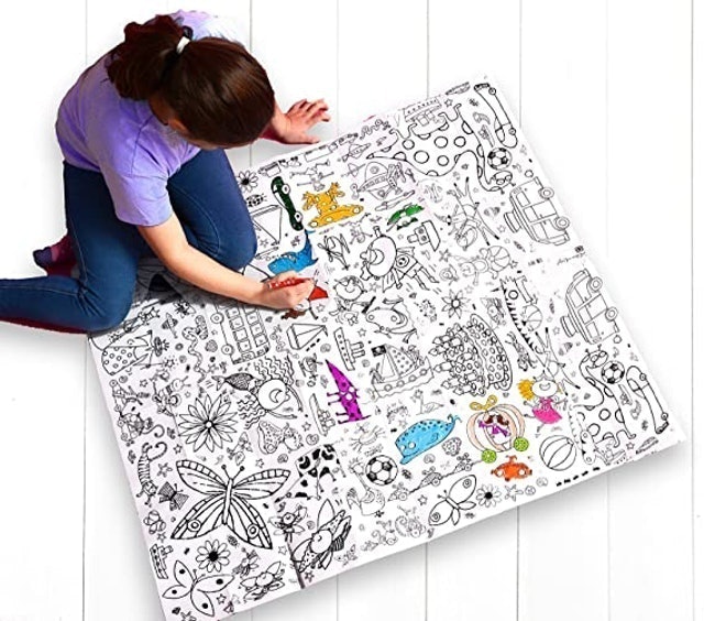 Colour In Teatime Tablecloth 3