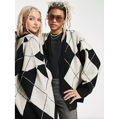 Unisex Argle Cardigan