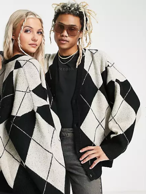 Unisex Argle Cardigan 1