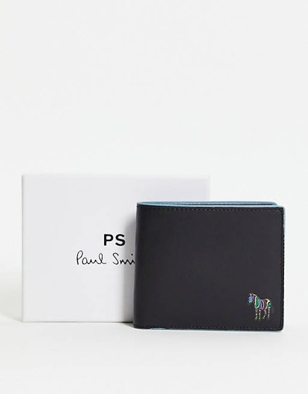Zebra Bifold Leather Wallet 1