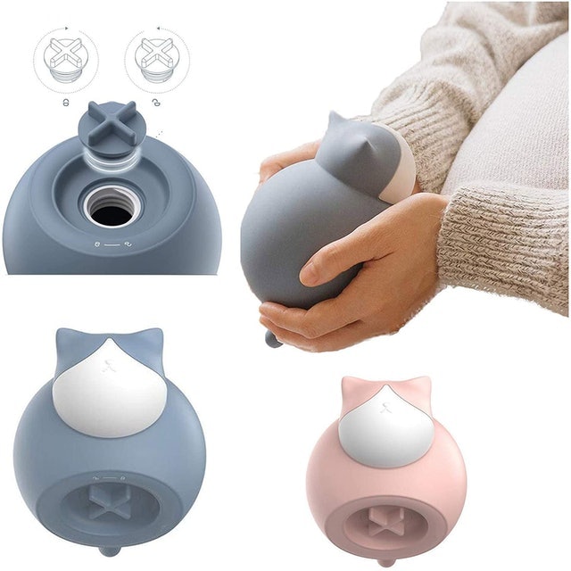 Silicone Cat Hot Water Bottle 2