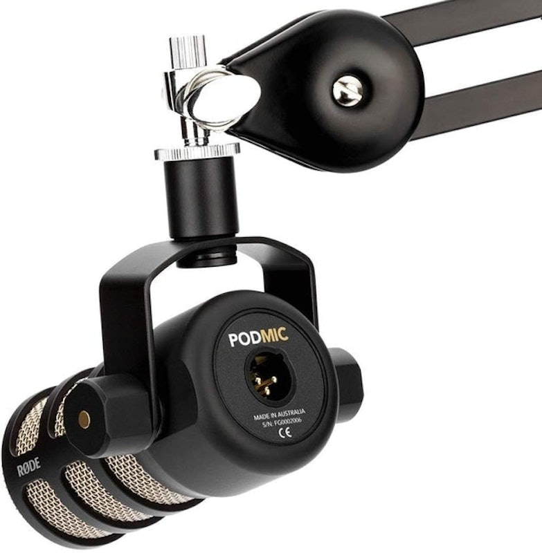Dynamic Microphone with Integrated Swing Mount 4