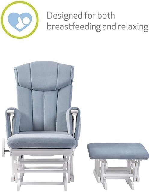 Chatsworth Nursing Glider and Footstool  3