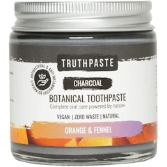 Charcoal Whitening Natural Toothpaste - Orange and Fennel