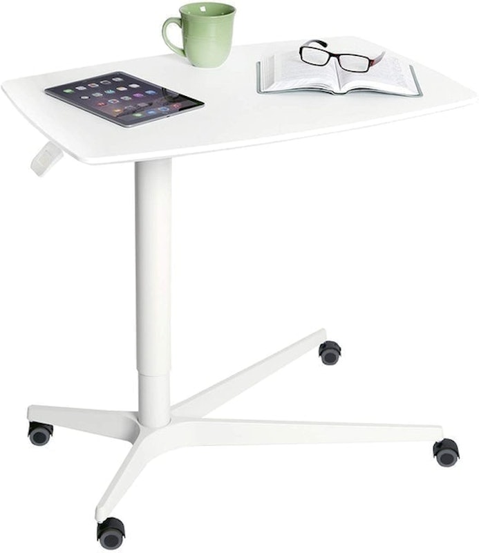 Height-Adjustable Overbed Medical Table 1