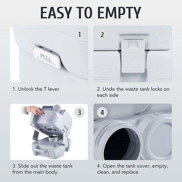 20L Portable Camping Toilet 4