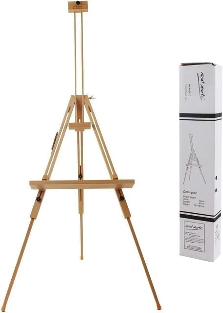 Beech Tripod Easel 2