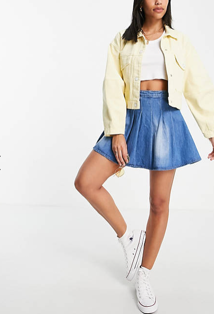 Mini Pleated Tennis Skirt 1