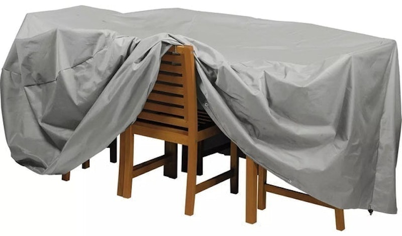 Deluxe Extra Large Oval Patio Set Cover 1