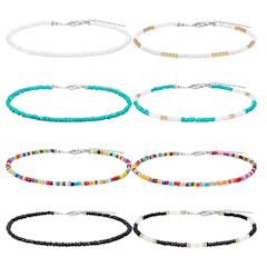 Seed Bead Choker Necklace
