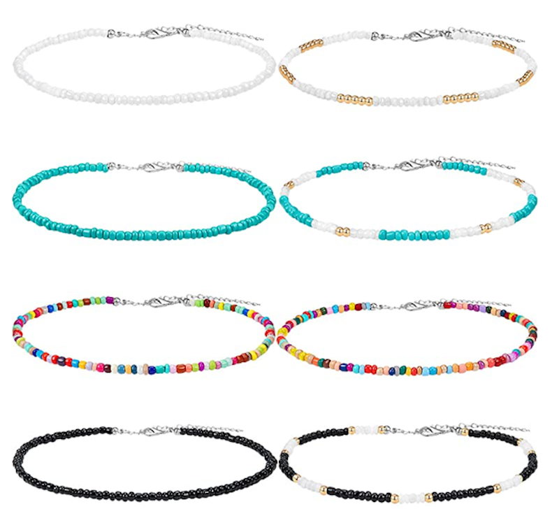 Seed Bead Choker Necklace 1