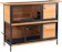 PawHut 2-Floor Wooden Rabbit Hutch 1