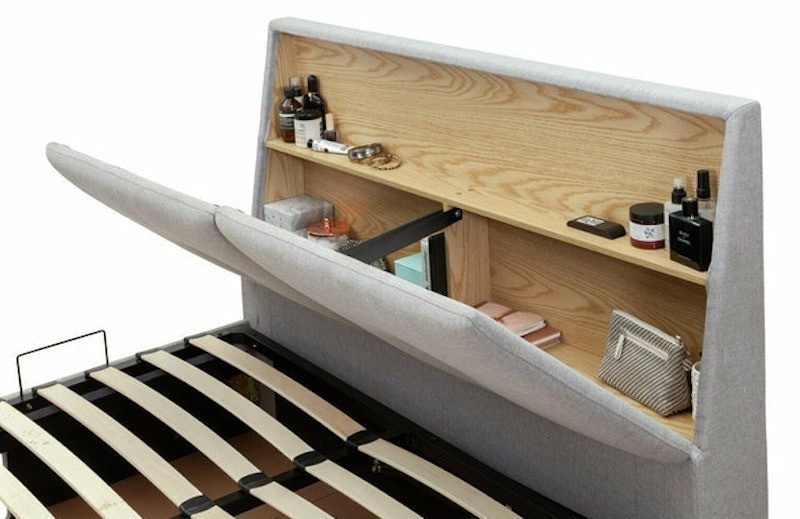 Jakob Double TV Ottoman Bed Frame 2