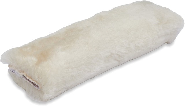 Authentic Sheepskin Car Seat Belt Cover 1
