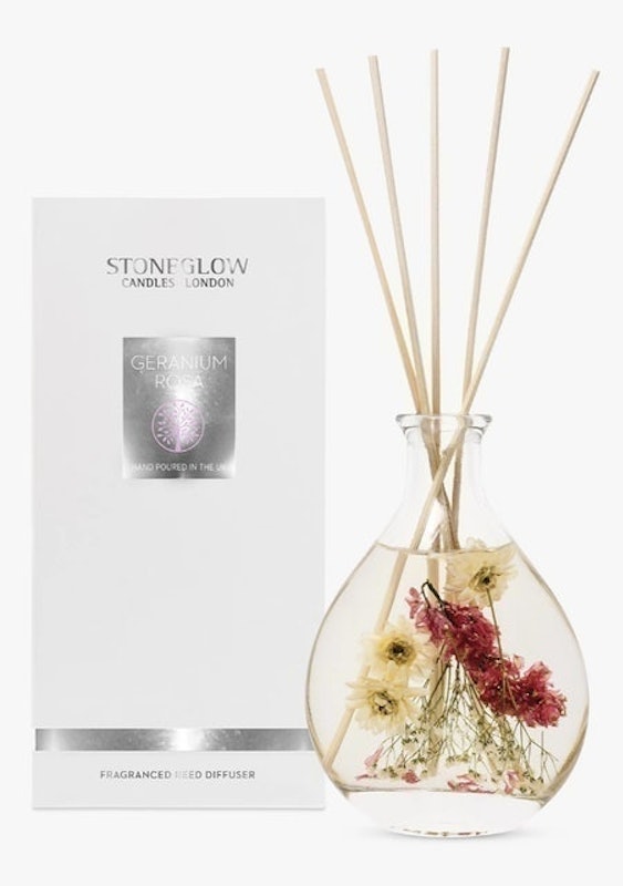English Geranium Rosa Reed Diffuser 1