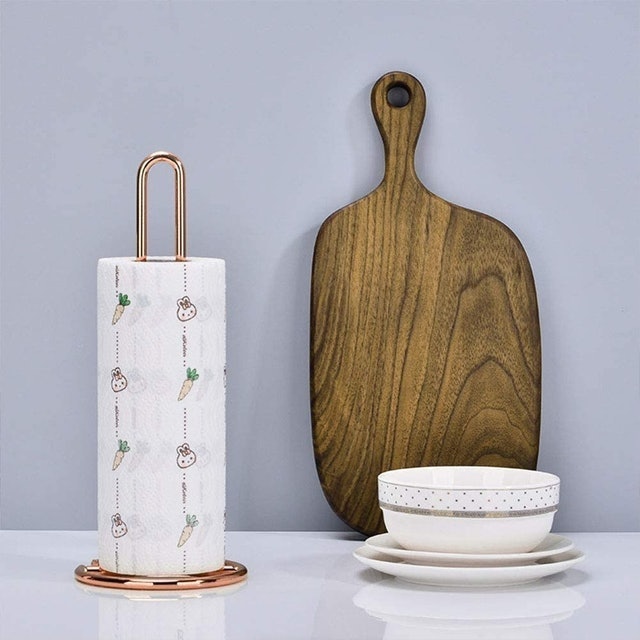 Stainless Steel Freestanding Paper Towel Holder 2
