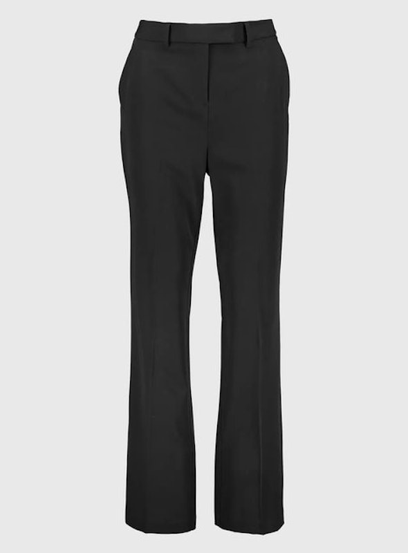 Black Bootcut Trousers With Stretch 3