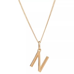 Initial Pendant Necklace