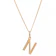 Rachel Jackson London Initial Pendant Necklace 1