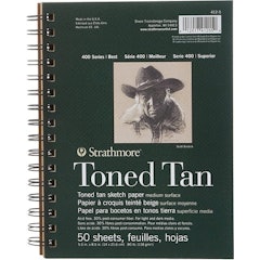 Toned Tan Sketch Paper