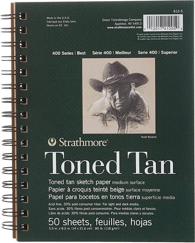 Toned Tan Sketch Paper 1