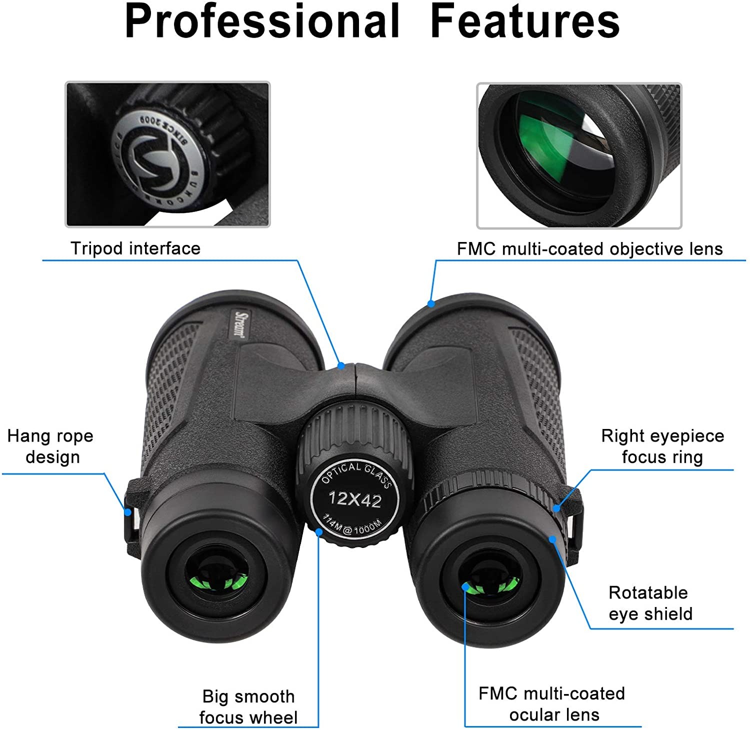 Compact Binoculars for Adults 2