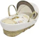 Kinder Valley Tiny Ted Moses Basket - Cream 1