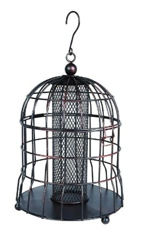 Decorative Bronze Squirrel Proof Peanut Feeder 1