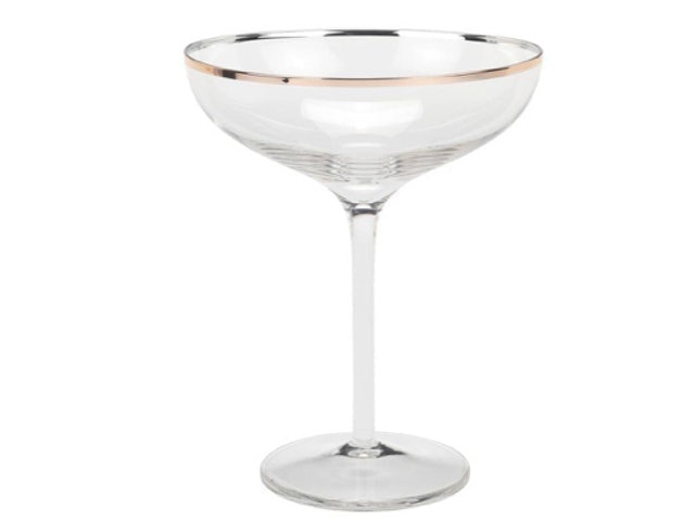 Palm House Champagne Coupe Glasses 1