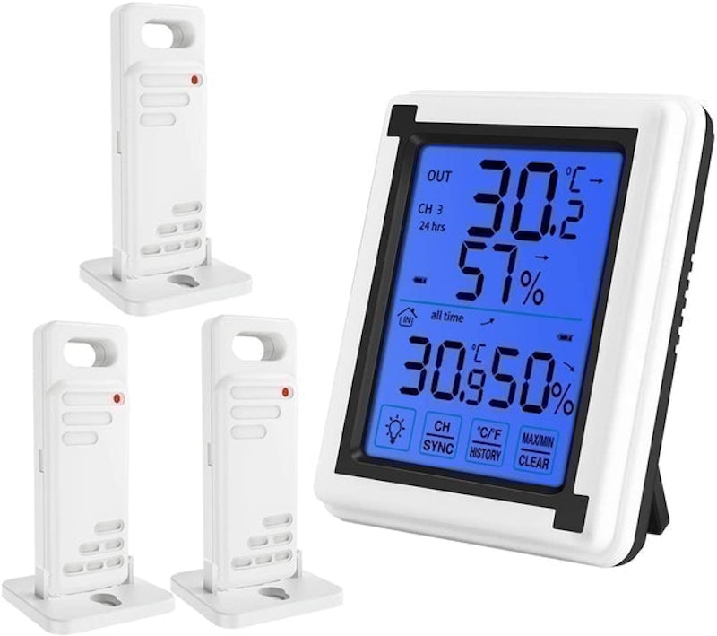 Digital Thermometer With 3 Sensors 1