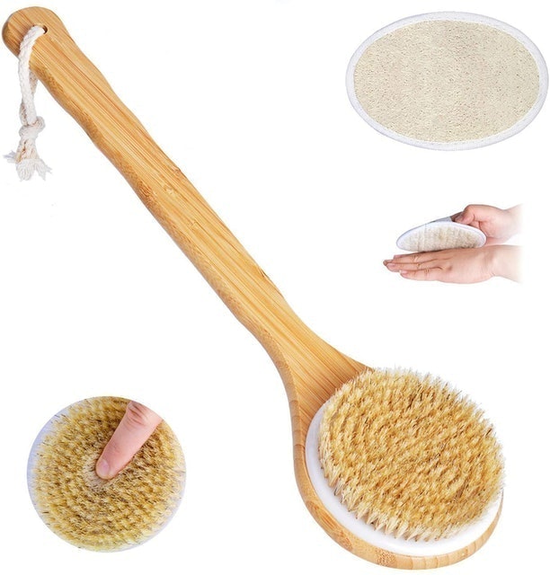 Body Brush Back Scrubber 1