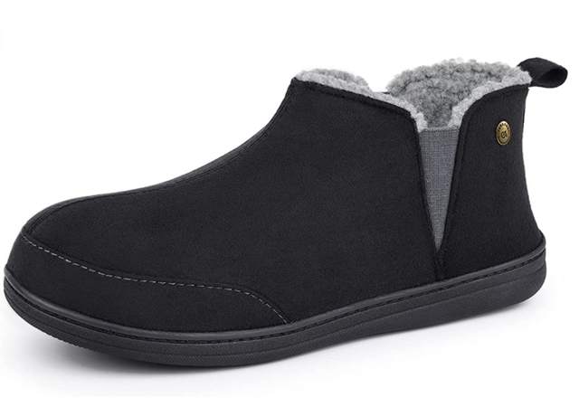 Suede Sheepskin Hi-Top Slippers 2