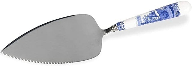 Blue & White Cake Slice Server 1