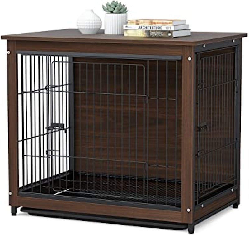 Wooden Dog Crate 1