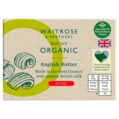 Rich and Creamy Salted Butter From an Organic, High-Welfare Farm