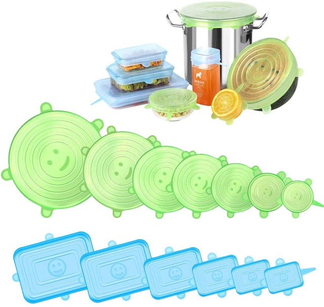 6. RBIDELI Silicone Stretch Lids 1